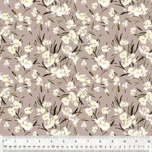 Load image into Gallery viewer, Perennial by Kelly Ventura, Peony Tulip in Wisteria, per half-yard