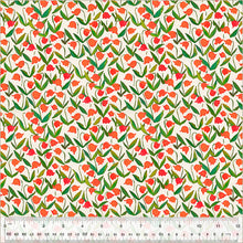 Load image into Gallery viewer, Heather Ross by Hand, Flowerbed in Cotton, by Heather Ross for Windham Fabrics, per half-yard