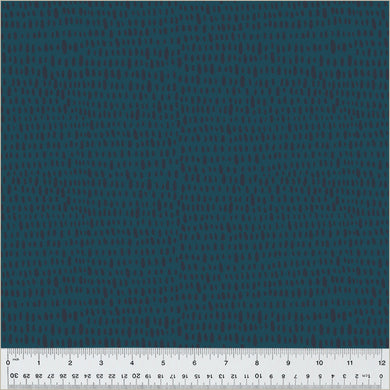 Moonlit by Jennifer Moore / Monaluna, Rainfall in Ultramarine per half-yard
