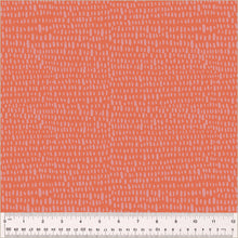 Load image into Gallery viewer, Moonlit by Jennifer Moore / Monaluna, Rainfall in Coral, per half-yard