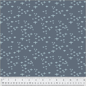 Moonlit by Jennifer Moore / Monaluna, Glimmer in Twilit, per half-yard