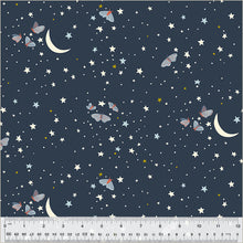 Load image into Gallery viewer, Under the Canopy by Jennifer Moore / Monaluna, Under the Moonlight in Night, per half-yard