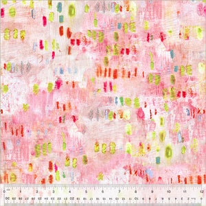 Grounded, Untethered in Dragon Fruit, per half-yard