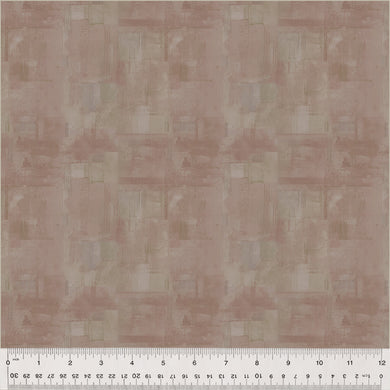 Grounded, Quiet Space in Smokey Mauve, per half-yard