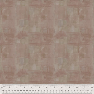 Grounded, Quiet Space in Smokey Mauve, per half-yard