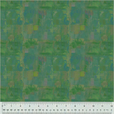 Grounded, Quiet Space in Jungle, per half-yard