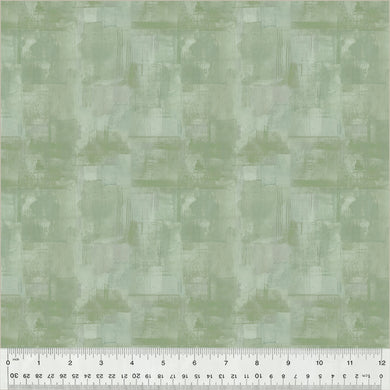 Grounded, Quiet Space in Sage, per half-yard