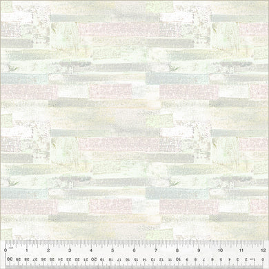 Grounded, Whisper in White, per half-yard