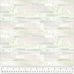Grounded, Whisper in White, per half-yard