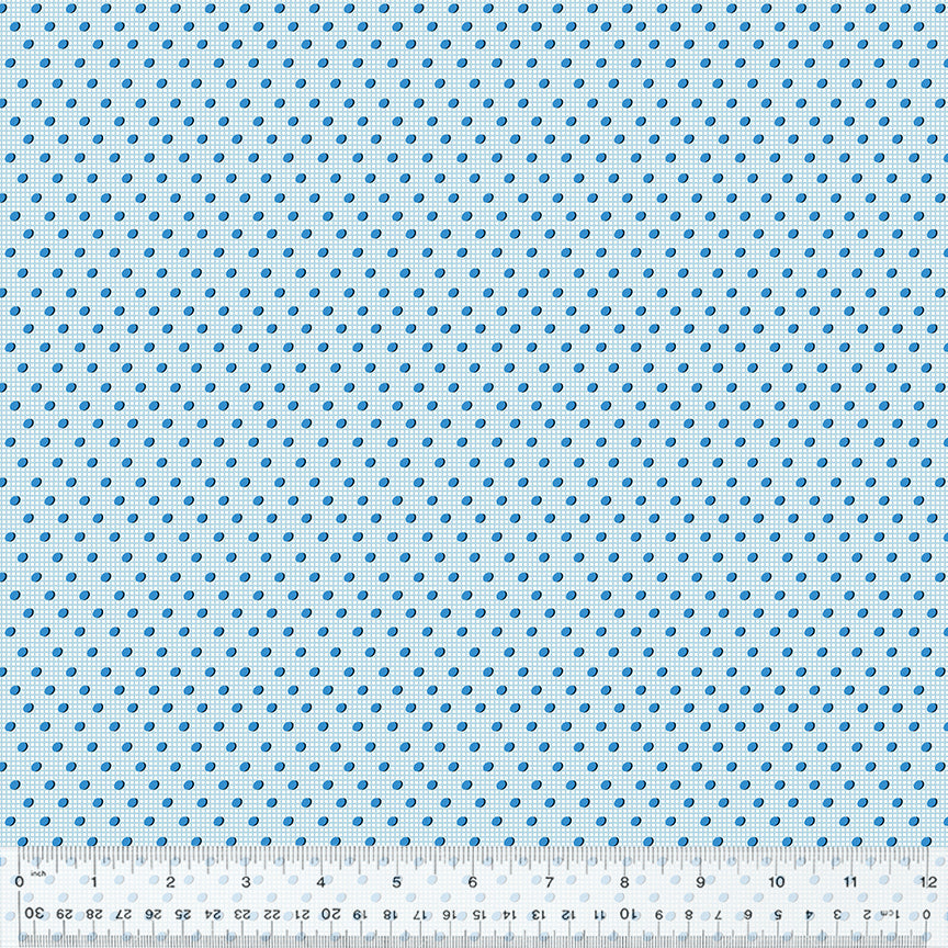 Pretty Things by Denyse Schmidt, Dot Texture in Deep, per half-yard