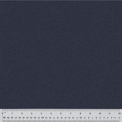 Duchess by Williamsburg, Twiggy in Navy, per half-yard