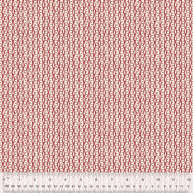 Duchess by Williamsburg, Leaf Row in Ecru, per half-yard