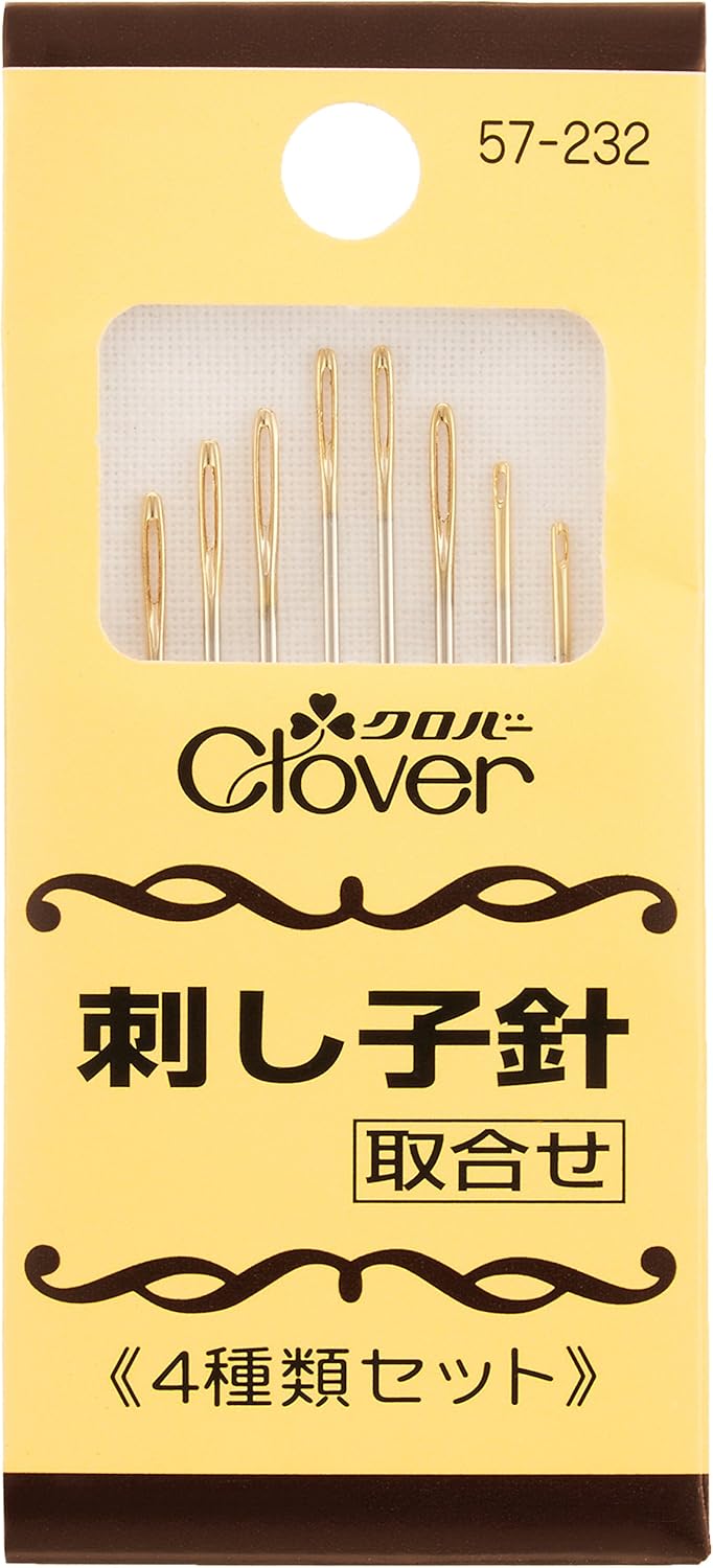 Clover Sashico (Sashiko) Needles - set of 4 types