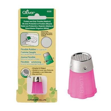 *Closeout Sale* Clover Protect and Grip Thimble, Select Size