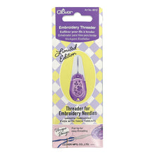 Load image into Gallery viewer, Clover Embroidery Threader, Limited Edition Purple