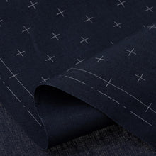 Load image into Gallery viewer, LECIEN COSMO Hidamari Sashiko Sampler Kasuri. Select Fabric Colour (2 colours available)