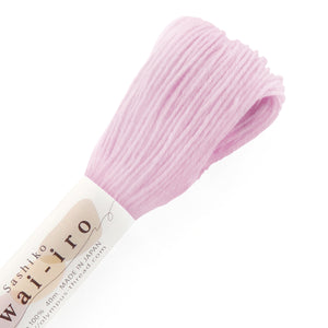 Olympus Sashiko Thread - 20 Awai-iro Pastel Colours (40m skein), Select Colour