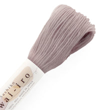 Load image into Gallery viewer, Olympus Sashiko Thread - 20 Awai-iro Pastel Colours (40m skein), Select Colour