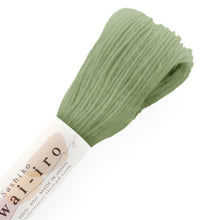 Load image into Gallery viewer, Olympus Sashiko Thread - 20 Awai-iro Pastel Colours (40m skein), Select Colour