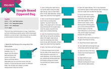 Load image into Gallery viewer, Boxed Bag Template by Carolina Moore