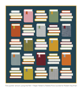 Book Nook Quilt Pattern, by Pen + Paper Patterns