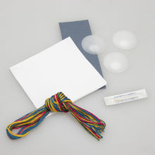 Load image into Gallery viewer, LECIEN COSMO Jizashi Counted Stitch Covered Buttons Sewing Kit, No. 2301 Garden design