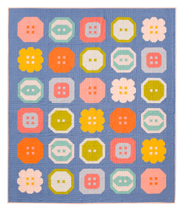 Buttoned Up Quilt Pattern, by Pen + Paper Patterns