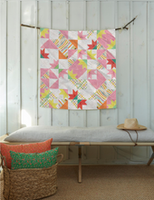 Load image into Gallery viewer, Heather Ross by Hand, Bee&#39;s Quilt in White (CANVAS FABRIC), by Heather Ross for Windham Fabrics, per half-yard