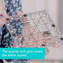 Load image into Gallery viewer, Creative Grids Non Slip Quilt Ruler: Perfect 5 Square