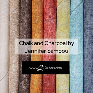 BUNDLE: Chalk and Charcoal 2024 New Colours by Jennifer Sampou for Robert Kaufman Fabrics, 8 prints