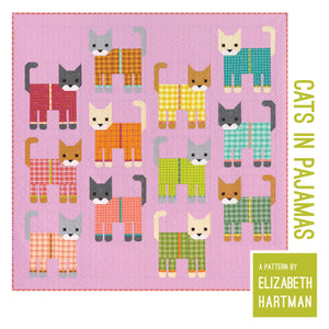 Quilt Pattern: Cats in Pajamas by Elizabeth Hartman
