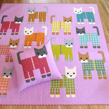 Load image into Gallery viewer, Quilt Pattern: Cats in Pajamas by Elizabeth Hartman