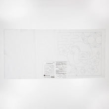 Load image into Gallery viewer, Olympus #H-1011_2011 Hana-Fukin Sashiko, Horse &amp; Hemp Leaves (White OR Indigo)