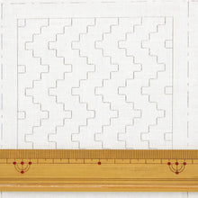 Load image into Gallery viewer, LECIEN COSMO Hidamari Hitomezashi Sampler A for set of 4 Coasters, Select Fabric Colour (3 colours available)