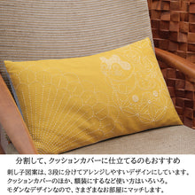 Load image into Gallery viewer, LECIEN COSMO Hidamari Celebratory Sashiko Panel, Kotobuki. Select Colour (5 colours available)