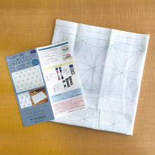 Load image into Gallery viewer, Olympus L-1002, L-2002 Japanese Sashiko Placemat Fabric Only, Yabane (White OR Indigo)