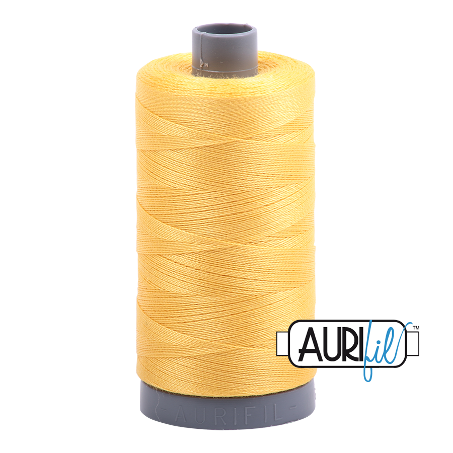 Aurifil 28wt Thread - Pale Yellow #1135