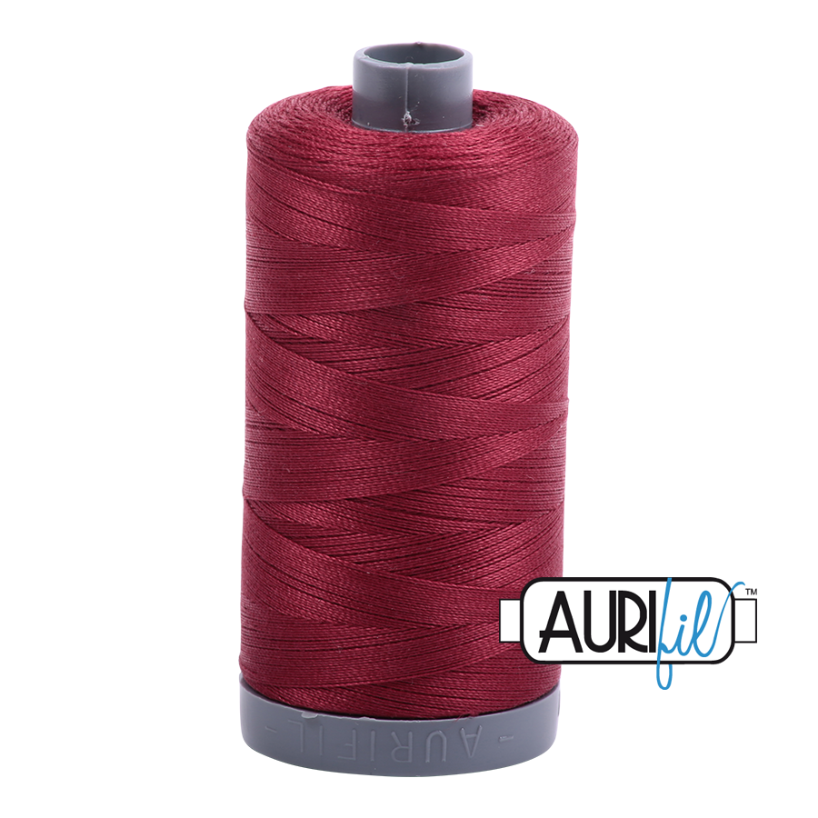 Aurifil 28wt Thread - Dark Carmine Red #2460