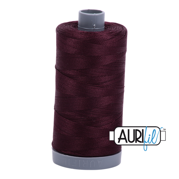 Aurifil 28wt Thread - Very Dark Brown #2465