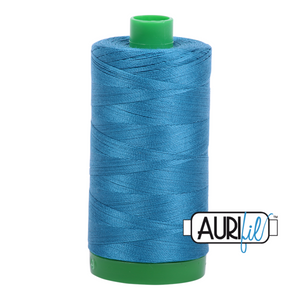 Aurifil 40wt Thread - Large spool Medium Teal #1125