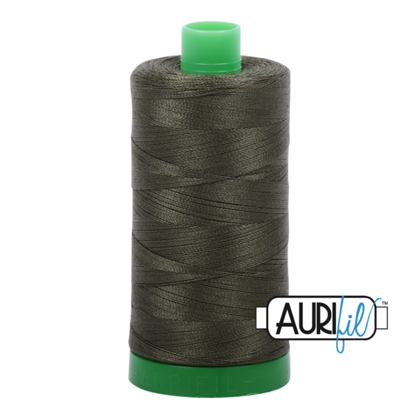 Aurifil 40wt Thread - Large spool Dark Green #5012