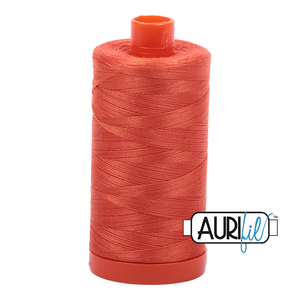 Aurifil 50wt Thread - Large spool Dusty Orange #1154