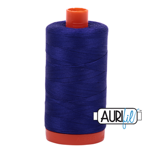 Aurifil 50wt Thread - Large spool Blue Violet #1200
