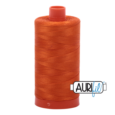 Aurifil 50wt Thread - Large spool Orange #2235