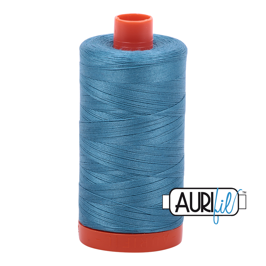 Aurifil 50wt Thread - Large spool Teal #2815