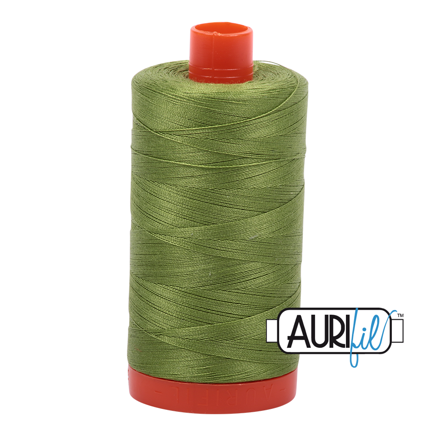 Aurifil 50wt Thread - Large spool Fern Green #2888