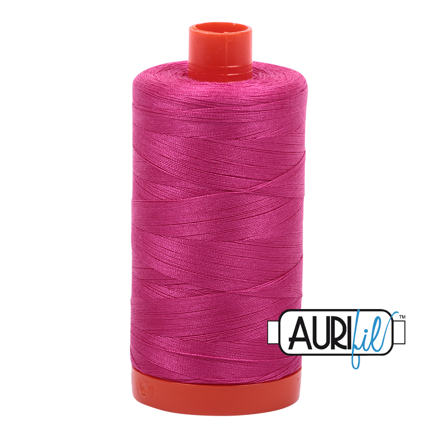 Aurifil 50wt Thread - Large spool Fuchsia #4020