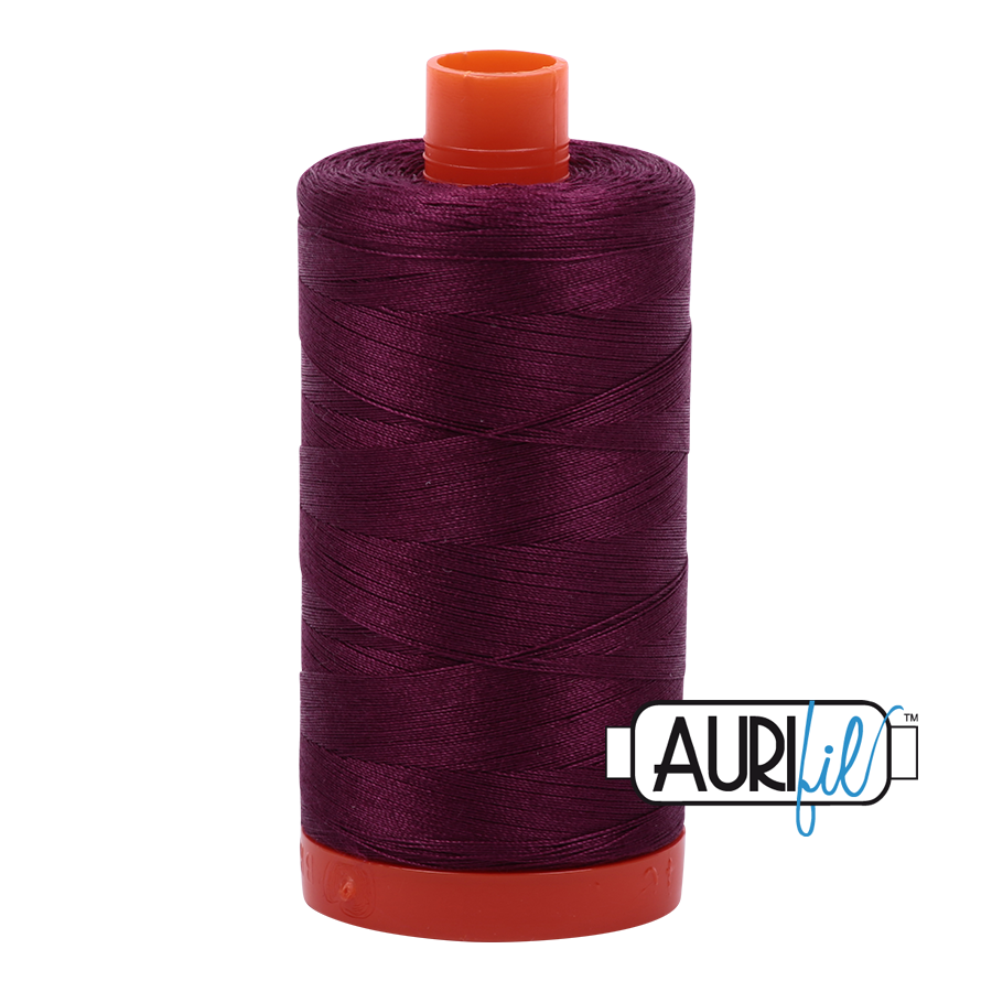 Aurifil 50wt Thread - Large spool Plum #4030