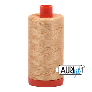 Aurifil 50wt Thread - Large spool Ocher Yellow #5001