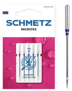 SCHMETZ Microtex Needles, Household Sewing Machine Needles (5pc pack)